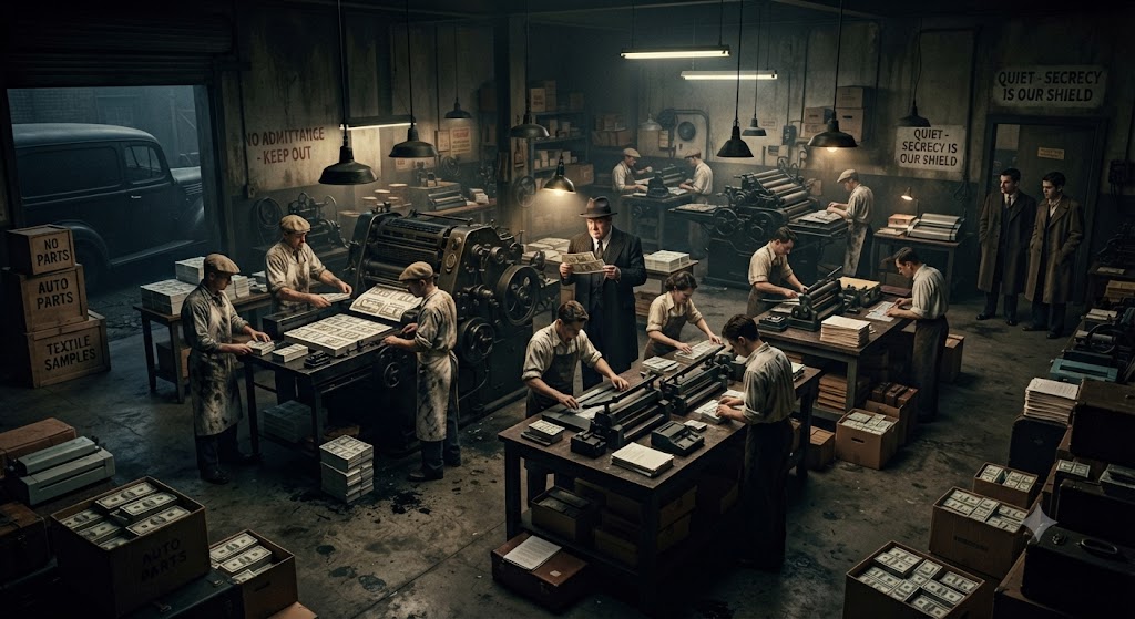 Counterfeit Money Factory